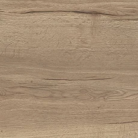 Arezzo Wall Hung Countertop Basin Shelf with Drawer - Rustic Oak - 600 x 450mm 6 Arezzo Wall Hung Countertop Basin Shelf with Drawer - Rustic Oak - 600 x 450mm - Image 4