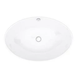 Arezzo Floating Basin Shelf with Drawer - Matt White - 600mm inc. Oval Basin 11 Arezzo Floating Basin Shelf with Drawer - Matt White - 600mm inc. Oval Basin -Wall Hung Vanity Units Shop AZCTWHT6B3 d4 460