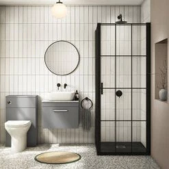 Arezzo Wall Hung Countertop Vanity Unit - Matt Grey - 600mm with Bellato Grey Worktop & Chrome Handle 12 Arezzo Wall Hung Countertop Vanity Unit - Matt Grey - 600mm with Bellato Grey Worktop & Chrome Handle -Wall Hung Vanity Units Shop AZG6WHWCHG n d4 460