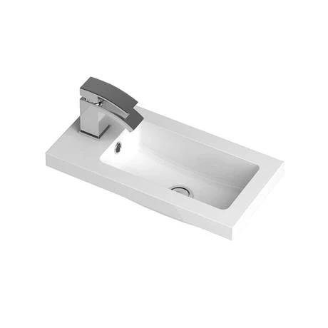 Apollo2 505mm Gloss Grey Compact Wall Hung Vanity Unit 4 Apollo2 505mm Gloss Grey Compact Wall Hung Vanity Unit - Image 2