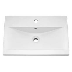 Brooklyn 500mm Grey Mist 2 Door Wall Hung Vanity Unit -Wall Hung Vanity Units Shop BWH5GM d2 460