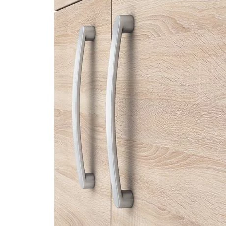 Brooklyn 600mm Natural Oak 2 Door Wall Hung Vanity Unit 5 Brooklyn 600mm Natural Oak 2 Door Wall Hung Vanity Unit - Image 3