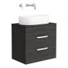 Brooklyn Wall Hung Countertop Basin Unit - Black - 605mm 2 Drawer incl. Basin 1 Brooklyn Wall Hung Countertop Basin Unit - Black - 605mm 2 Drawer incl. Basin -Wall Hung Vanity Units Shop BWH6WT2DB VES131 n p
