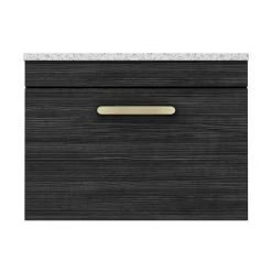 Brooklyn Wall Hung Countertop Vanity - Black - 600mm with White Worktop & Brushed Brass Handle 11 Brooklyn Wall Hung Countertop Vanity - Black - 600mm with White Worktop & Brushed Brass Handle -Wall Hung Vanity Units Shop BWHB6WW BB d4 460
