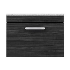 Brooklyn Wall Hung Countertop Vanity Unit - Black - 600mm with White Worktop & Chrome Handle 11 Brooklyn Wall Hung Countertop Vanity Unit - Black - 600mm with White Worktop & Chrome Handle -Wall Hung Vanity Units Shop BWHB6WW d4 460