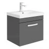 Brooklyn 500 Gloss Grey Wall Hung 1-Drawer Vanity Unit with Thin-Edge Basin 1 Brooklyn 500 Gloss Grey Wall Hung 1-Drawer Vanity Unit with Thin-Edge Basin -Wall Hung Vanity Units Shop BWHSD5GGTE np