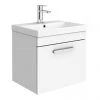 Brooklyn 500 Gloss White Wall Hung 1-Drawer Vanity Unit with Thin-Edge Basin 1 Brooklyn 500 Gloss White Wall Hung 1-Drawer Vanity Unit with Thin-Edge Basin -Wall Hung Vanity Units Shop BWHSD5WHTTE p