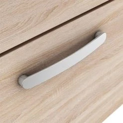 Brooklyn 800mm Natural Oak 2 Drawer Wall Hung Vanity Unit 9 Brooklyn 800mm Natural Oak 2 Drawer Wall Hung Vanity Unit -Wall Hung Vanity Units Shop Brooklyn Handle Drawer Oak 4 460