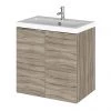 Hudson Reed Fusion 500mm Driftwood Full Depth Wall Hung 2-Door Unit & Basin 2 Hudson Reed Fusion 500mm Driftwood Full Depth Wall Hung 2-Door Unit & Basin -Wall Hung Vanity Units Shop CBI240 P
