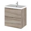 Hudson Reed Fusion 500mm Driftwood Full Depth Wall Hung 2-Drawer Unit & Basin 1 Hudson Reed Fusion 500mm Driftwood Full Depth Wall Hung 2-Drawer Unit & Basin -Wall Hung Vanity Units Shop CBI241 P