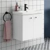 Cruze 600mm Curved Gloss White Wall Hung Vanity Unit 1 Cruze 600mm Curved Gloss White Wall Hung Vanity Unit -Wall Hung Vanity Units Shop CRZ6WHVW n p