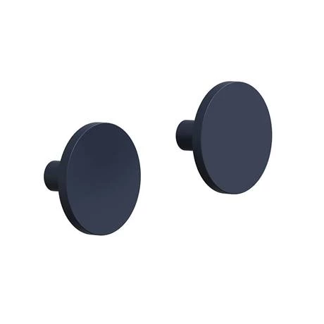 Crosswater Canvass Deep Indigo Blue 900mm Double Drawer Unit with Carrara Marble Effect Worktop 4 Crosswater Canvass Deep Indigo Blue 900mm Double Drawer Unit with Carrara Marble Effect Worktop - Image 2