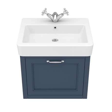Chatsworth Traditional Blue 560mm Wall Hung Vanity 6 Chatsworth Traditional Blue 560mm Wall Hung Vanity - Image 4