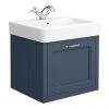 Chatsworth Traditional Blue 560mm Wall Hung Vanity 2 Chatsworth Traditional Blue 560mm Wall Hung Vanity -Wall Hung Vanity Units Shop CWH560BLU prod1