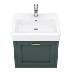Chatsworth Traditional Green 560mm Wall Hung Vanity 12 Chatsworth Traditional Green 560mm Wall Hung Vanity -Wall Hung Vanity Units Shop CWH560GRN n d4 460