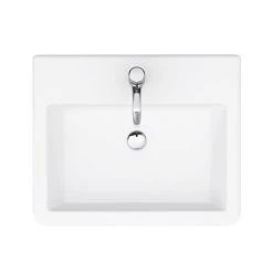 Chatsworth Traditional White 560mm 2 Drawer Wall Hung Vanity -Wall Hung Vanity Units Shop CWH560WHT2D n d5 460