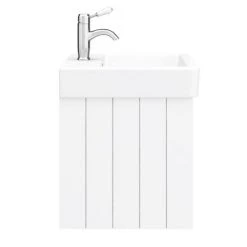 Chatsworth Traditional White 560mm 2 Drawer Wall Hung Vanity -Wall Hung Vanity Units Shop CWH560WHT2D n d6 460