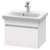 Duravit DuraStyle 550mm 1-Drawer Wall Mounted Vanity Unit - White Matt 2 Duravit DuraStyle 550mm 1-Drawer Wall Mounted Vanity Unit - White Matt -Wall Hung Vanity Units Shop DDS500WM P