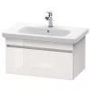 Duravit DuraStyle 800mm 1-Drawer Wall Mounted Vanity Unit - White High Gloss -Wall Hung Vanity Units Shop DDS800GW P