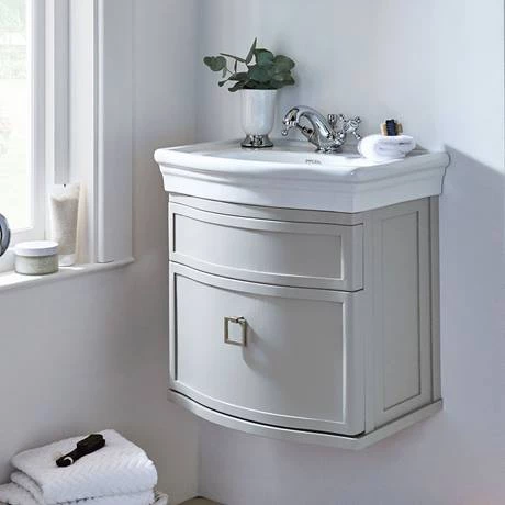 Imperial Etoile Verona Moseley Blue 530mm Wall Hung Vanity Unit 4 Imperial Etoile Verona Moseley Blue 530mm Wall Hung Vanity Unit - Image 2
