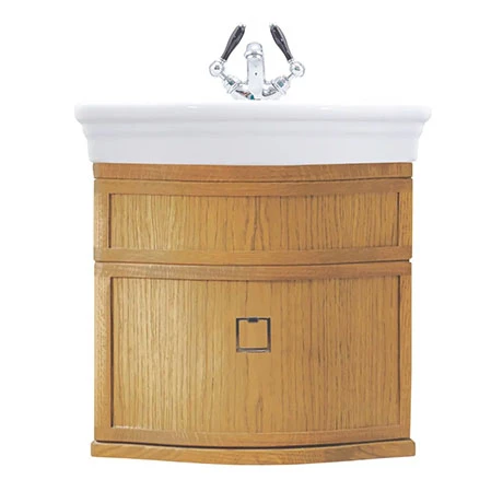 Imperial Etoile Verona Natural Oak 530mm Wall Hung Vanity Unit 3 Imperial Etoile Verona Natural Oak 530mm Wall Hung Vanity Unit