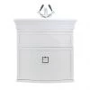 Imperial Etoile Verona White 530mm Wall Hung Vanity Unit 1 Imperial Etoile Verona White 530mm Wall Hung Vanity Unit -Wall Hung Vanity Units Shop EVS1THWH P