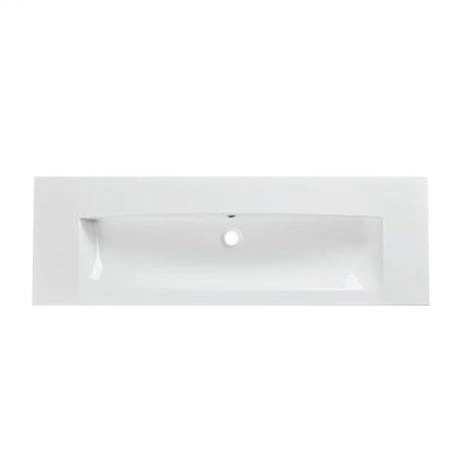 Roper Rhodes Frame 1200mm Wall Mounted Vanity Unit & Isocast Basin - Gloss White 4 Roper Rhodes Frame 1200mm Wall Mounted Vanity Unit & Isocast Basin - Gloss White - Image 2