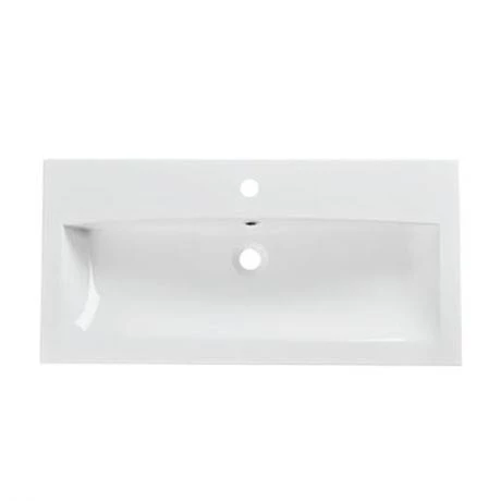 Roper Rhodes Frame 800mm Wall Mounted Vanity Unit & Isocast Basin - Gloss White 4 Roper Rhodes Frame 800mm Wall Mounted Vanity Unit & Isocast Basin - Gloss White - Image 2