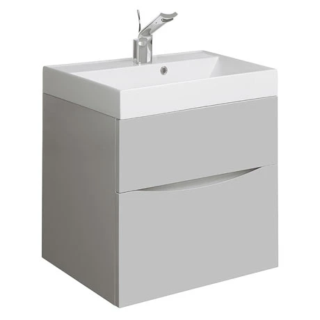 Crosswater Glide II Vanity Unit and Basin - Storm Grey 3 Crosswater Glide II Vanity Unit and Basin - Storm Grey