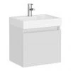 Milan Juno 500 x 360mm Grey Mist Wall Hung Vanity Unit 2 Milan Juno 500 x 360mm Grey Mist Wall Hung Vanity Unit -Wall Hung Vanity Units Shop JN5GM p
