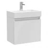 Milan Juno Slim Wall Hung Vanity Unit - Gloss White - 500 x 300mm 2 Milan Juno Slim Wall Hung Vanity Unit - Gloss White - 500 x 300mm -Wall Hung Vanity Units Shop JN5GWC p