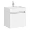 Milan Juno 500 x 360mm Gloss White Wall Hung Vanity Unit 1 Milan Juno 500 x 360mm Gloss White Wall Hung Vanity Unit -Wall Hung Vanity Units Shop JN5GW np