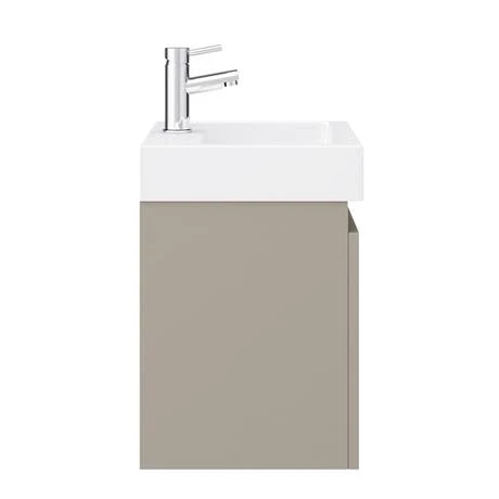 Milan Juno 500 x 360mm Stone Grey Wall Hung Vanity Unit 8 Milan Juno 500 x 360mm Stone Grey Wall Hung Vanity Unit - Image 6