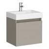 Milan Juno 500 x 360mm Stone Grey Wall Hung Vanity Unit -Wall Hung Vanity Units Shop JN5SG np
