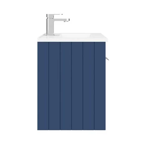 Keswick Blue 620mm Traditional Wall Hung 2 Door Vanity Unit 7 Keswick Blue 620mm Traditional Wall Hung 2 Door Vanity Unit - Image 5
