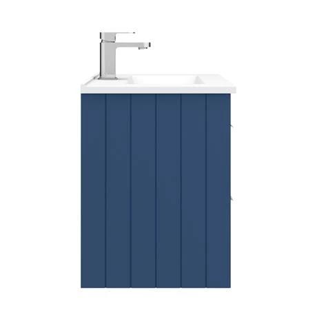 Keswick Blue 620mm Traditional Wall Hung 2 Drawer Vanity Unit 7 Keswick Blue 620mm Traditional Wall Hung 2 Drawer Vanity Unit - Image 5