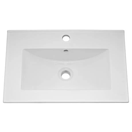 Keswick Grey 620mm Traditional Wall Hung 2 Door Vanity Unit 4 Keswick Grey 620mm Traditional Wall Hung 2 Door Vanity Unit - Image 2