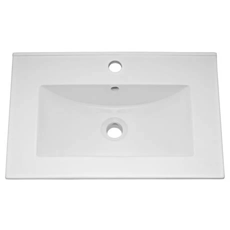 Keswick Grey 620mm Traditional Wall Hung 2 Drawer Vanity Unit 4 Keswick Grey 620mm Traditional Wall Hung 2 Drawer Vanity Unit - Image 2