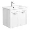 Keswick White 620mm Traditional Wall Hung 2 Door Vanity Unit 1 Keswick White 620mm Traditional Wall Hung 2 Door Vanity Unit -Wall Hung Vanity Units Shop KES WHT 6WH2C p