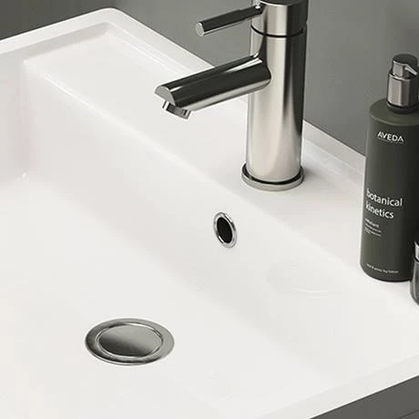 Monza Gloss White 600mm Wide Wall Mounted Vanity Unit 7 Monza Gloss White 600mm Wide Wall Mounted Vanity Unit - Image 5