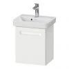 Duravit No.1 450mm White Matt Wall Mounted Vanity Unit with Basin 2 Duravit No.1 450mm White Matt Wall Mounted Vanity Unit with Basin -Wall Hung Vanity Units Shop N450WHIL P
