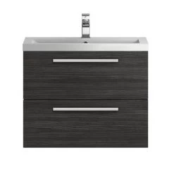 Hudson Reed 720mm Black Woodgrain Modular Basin Vanity Unit 7 Hudson Reed 720mm Black Woodgrain Modular Basin Vanity Unit -Wall Hung Vanity Units Shop QUA007 d2 460