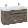 Villeroy and Boch Avento Stone Oak 1000mm Wall Hung 2-Drawer Double Vanity Unit 2 Villeroy and Boch Avento Stone Oak 1000mm Wall Hung 2-Drawer Double Vanity Unit -Wall Hung Vanity Units Shop SAVE01RK01 P