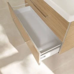Villeroy and Boch Avento Nordic Oak 1000mm Wall Hung 2-Drawer Double Vanity Unit 13 Villeroy and Boch Avento Nordic Oak 1000mm Wall Hung 2-Drawer Double Vanity Unit -Wall Hung Vanity Units Shop SAVE01VJ01 D5 460