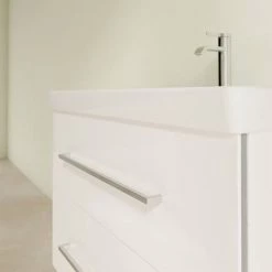 Villeroy and Boch Avento Wall Hung Vanity Unit 800mm - Crystal White - SAVE05B401 12 Villeroy and Boch Avento Wall Hung Vanity Unit 800mm - Crystal White - SAVE05B401 -Wall Hung Vanity Units Shop SAVE05B401 D4 460