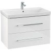 Villeroy and Boch Avento Wall Hung Vanity Unit 800mm - Crystal White - SAVE05B401 -Wall Hung Vanity Units Shop SAVE05B401 P