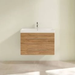 Villeroy and Boch Avento Oak Kansas 800mm Wall Hung 2-Drawer Vanity Unit 10 Villeroy and Boch Avento Oak Kansas 800mm Wall Hung 2-Drawer Vanity Unit -Wall Hung Vanity Units Shop SAVE05RH01 D2 460