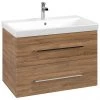 Villeroy and Boch Avento Oak Kansas 800mm Wall Hung 2-Drawer Vanity Unit 1 Villeroy and Boch Avento Oak Kansas 800mm Wall Hung 2-Drawer Vanity Unit -Wall Hung Vanity Units Shop SAVE05RH01 P