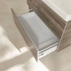 Villeroy and Boch Avento Stone Oak 800mm Wall Hung 2-Drawer Vanity Unit 13 Villeroy and Boch Avento Stone Oak 800mm Wall Hung 2-Drawer Vanity Unit -Wall Hung Vanity Units Shop SAVE05RK01 D5 460