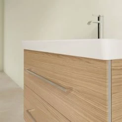 Villeroy and Boch Avento Nordic Oak 800mm Wall Hung 2-Drawer Vanity Unit 12 Villeroy and Boch Avento Nordic Oak 800mm Wall Hung 2-Drawer Vanity Unit -Wall Hung Vanity Units Shop SAVE05VJ01 D4 460
